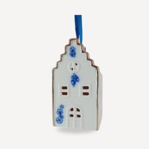 Christmas Ornament House with Stepped Gable